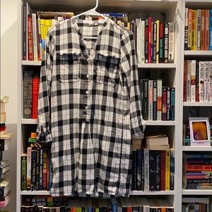 Gap checkered dress